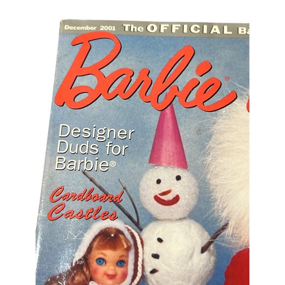 Barbie Bazaar Magazine December 2001 Issue Collectors Edition Queen of Prom - Picture 2 of 5